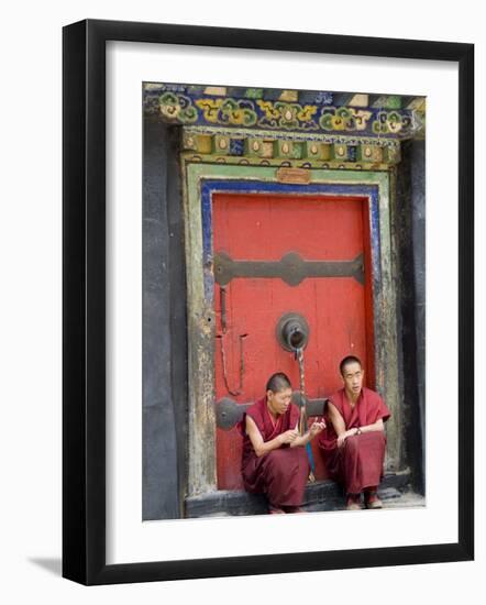 Tashilumpo Monastery, the Residence of the Chinese Appointed Panchat Lama, Tibet, China-Ethel Davies-Framed Photographic Print