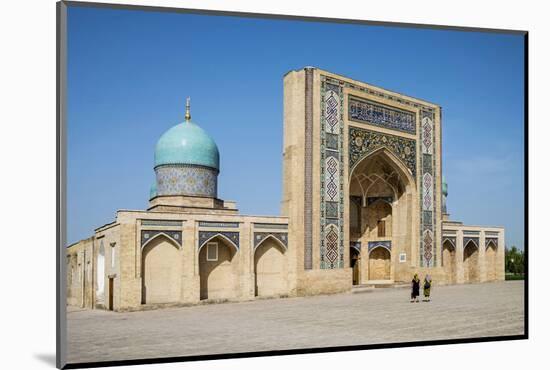 Tashkent, Uzbekistan, Central Asia. Madrasa Barak Khan.-ClickAlps-Mounted Photographic Print