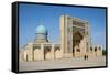 Tashkent, Uzbekistan, Central Asia. Madrasa Barak Khan.-ClickAlps-Framed Stretched Canvas