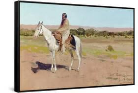 Tashkoniy (Herder), Cache Creek, Oklahoma-Henry Francois Farny-Framed Stretched Canvas