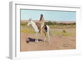 Tashkoniy (Herder), Cache Creek, Oklahoma-Henry Francois Farny-Framed Giclee Print