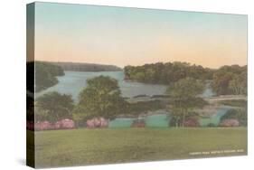 Tashwood Pond, Martha's Vineyard-null-Stretched Canvas