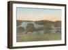 Tashwood Pond, Martha's Vineyard-null-Framed Premium Giclee Print