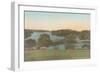 Tashwood Pond, Martha's Vineyard-null-Framed Premium Giclee Print