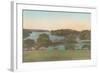 Tashwood Pond, Martha's Vineyard-null-Framed Art Print