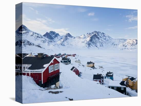Tasiilaq, Greenland, Winter-Peter Adams-Stretched Canvas