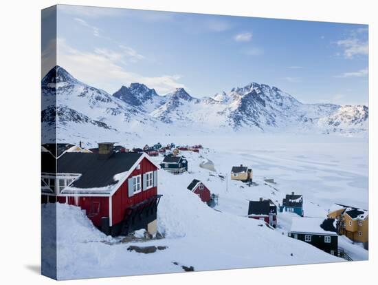 Tasiilaq, Greenland, Winter-Peter Adams-Stretched Canvas