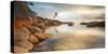 Tasmania, Australia. Binalong Bay, Bay of Fires at Sunrise-Matteo Colombo-Stretched Canvas