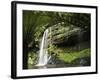 Tasmania, Mount Fields National Park, Russel Falls, Australia-Christian Kober-Framed Photographic Print