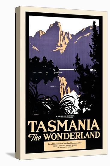 Tasmania The Wonderland-Harry Garnet Kelly-Stretched Canvas