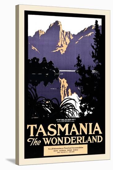 Tasmania The Wonderland-Harry Garnet Kelly-Stretched Canvas