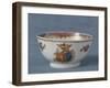 Tasse hémisphérique armoriée et soucoupe-null-Framed Giclee Print