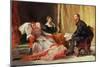 Tasso and Elenora D'Este-Domenico Morelli-Mounted Giclee Print