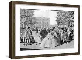 Taste a La Mode, 1745-F Patton-Framed Giclee Print