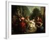 Taste (From the Series the Five Senses), Late 1720s or Early 1730s-Jean Raoux-Framed Giclee Print