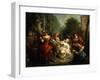 Taste (From the Series the Five Senses), Late 1720s or Early 1730s-Jean Raoux-Framed Giclee Print