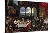 Taste, Hearing and Touch, Ca. 1620-Jan Brueghel the Elder-Stretched Canvas