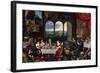 Taste, Hearing and Touch, Ca. 1620-Jan Brueghel the Elder-Framed Giclee Print