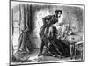 Taste in 1854-Villikins and His Dinah in the Drawing Room-null-Mounted Art Print