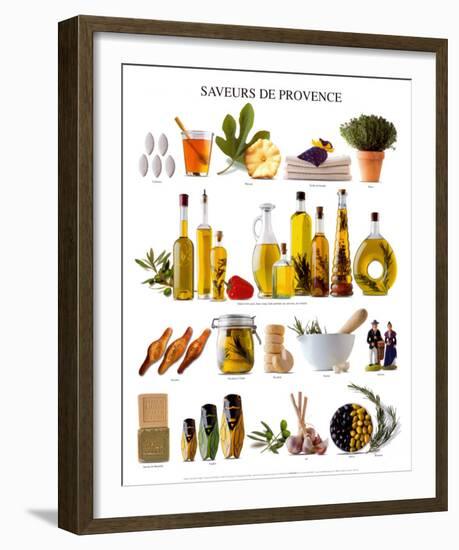 Taste of Provence-null-Framed Art Print