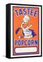 Tastee Popcorn-null-Framed Stretched Canvas