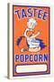 Tastee Popcorn-null-Stretched Canvas