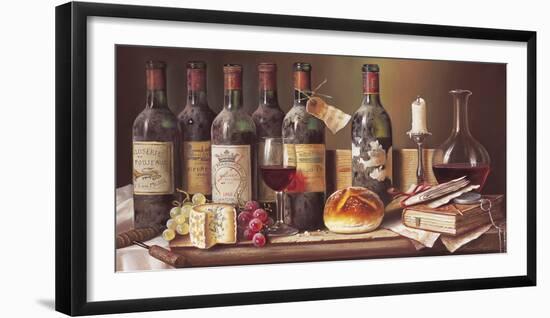 Tasting Clarets-Raymond Campbell-Framed Giclee Print