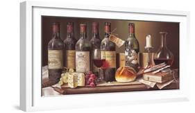 Tasting Clarets-Raymond Campbell-Framed Giclee Print