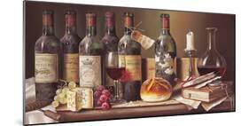 Tasting Clarets-Raymond Campbell-Mounted Giclee Print