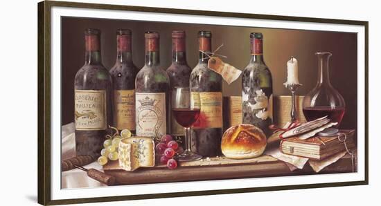 Tasting Clarets-Raymond Campbell-Framed Giclee Print