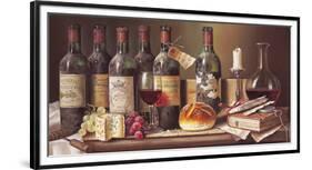 Tasting Clarets-Raymond Campbell-Framed Giclee Print