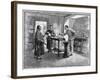 Tasting Tea in China, 1888-null-Framed Giclee Print