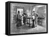 Tasting Tea in China, 1888-null-Framed Stretched Canvas