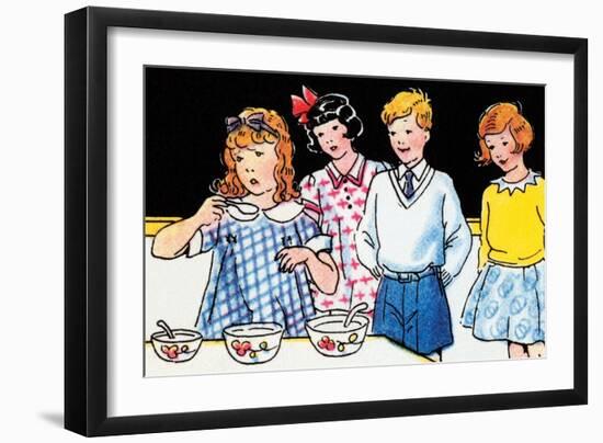 Tasting-Julia Letheld Hahn-Framed Art Print