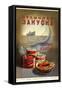 Tasty and Delicious Sturgeon and Beluga-null-Framed Stretched Canvas