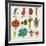 Tasty Vegetables-smilewithjul-Framed Art Print