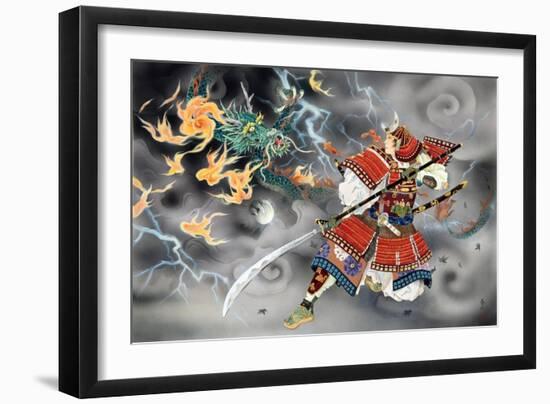 Tatakai-Haruyo Morita-Framed Art Print