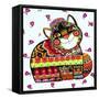 Tatar Cat-Oxana Zaika-Framed Stretched Canvas