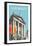 Tate Britain (Blue) - Dave Thompson Contemporary Travel Print-Dave Thompson-Framed Giclee Print