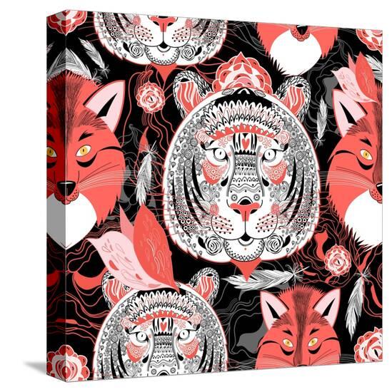 Stretched Canvas Print, , large