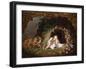 Tatiana Sleeping-Richard Dadd-Framed Giclee Print