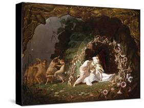 Tatiana Sleeping-Richard Dadd-Stretched Canvas