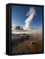 Tatio Geysers, Atacama Desert, El Norte Grande, Chile, South America-Ben Pipe-Framed Stretched Canvas