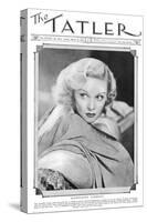 Tatler Front-Cover: Madeleine Carroll-null-Stretched Canvas