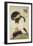 Tatsumi Roko, from the Series Renowned Beauties Likened to the Six Immortal Poets, C.1794-96-Kitagawa Utamaro-Framed Giclee Print