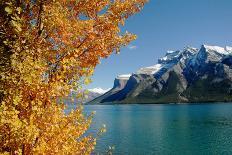 Lake Minnewanka in Autumn,Canadian Rockies,Canada-Tatsuo115-Photographic Print