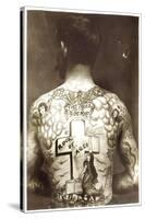 Tattoed Man-null-Stretched Canvas