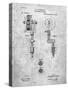 Tattoing Machine Patent 1891-Cole Borders-Stretched Canvas