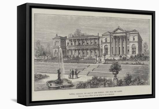 Tatton, Cheshire, the Seat of Lord Egerton, View from the Garden-Frank Watkins-Framed Stretched Canvas