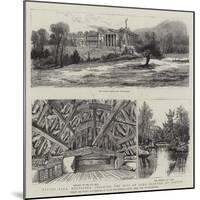 Tatton Park, Knutsford, Cheshire, the Seat of Lord Egerton of Tatton-Henry William Brewer-Mounted Giclee Print